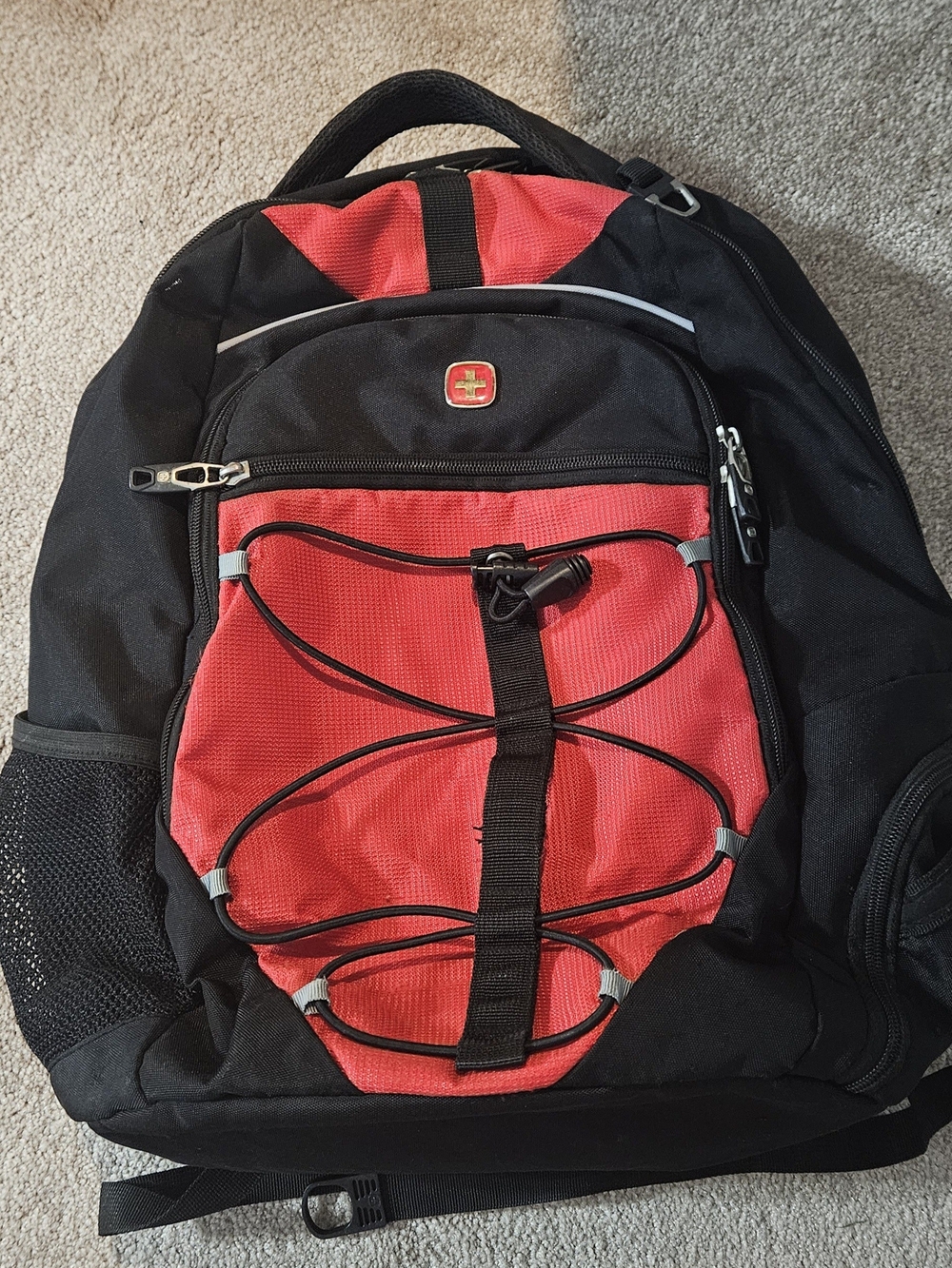 SwissGear Black and Red Men's Backpack